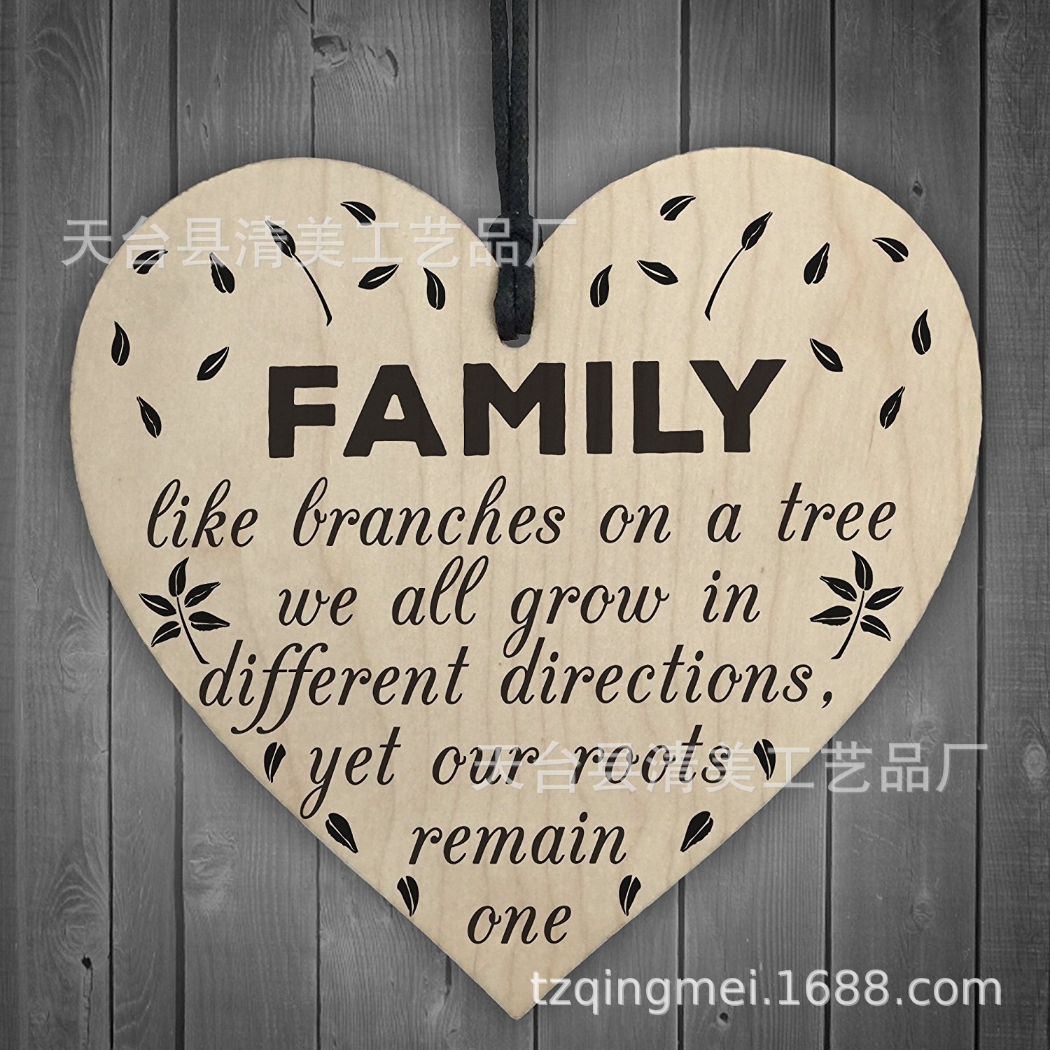 40 estilos 100mm amor madera chip colgante DIY madera colgante 1 paquete