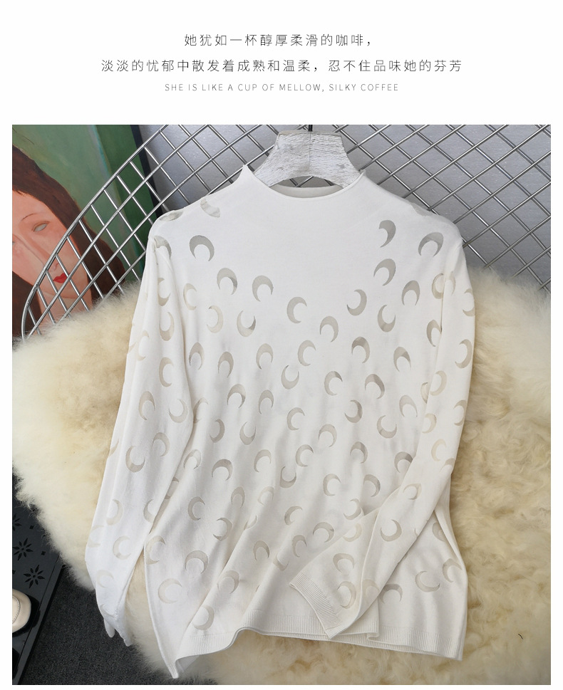 Pull femme en Fibre ammoniacale de cuivre - Ref 3414532 Image 17