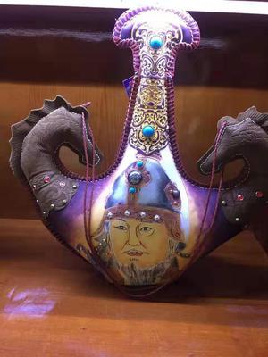 内蒙古皮囊1800毫升真皮大酒壶7图案可选