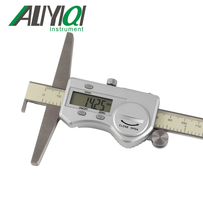 艾力单钩数显深度尺 艾力卡尺  单钩数显卡尺