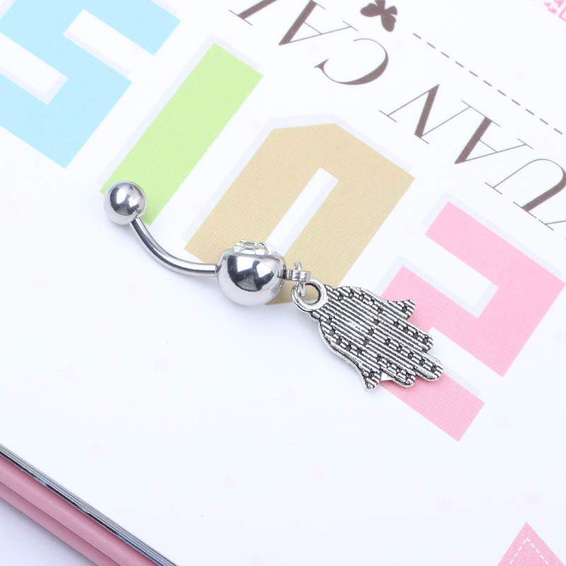 Labret piercing jewelry detail image