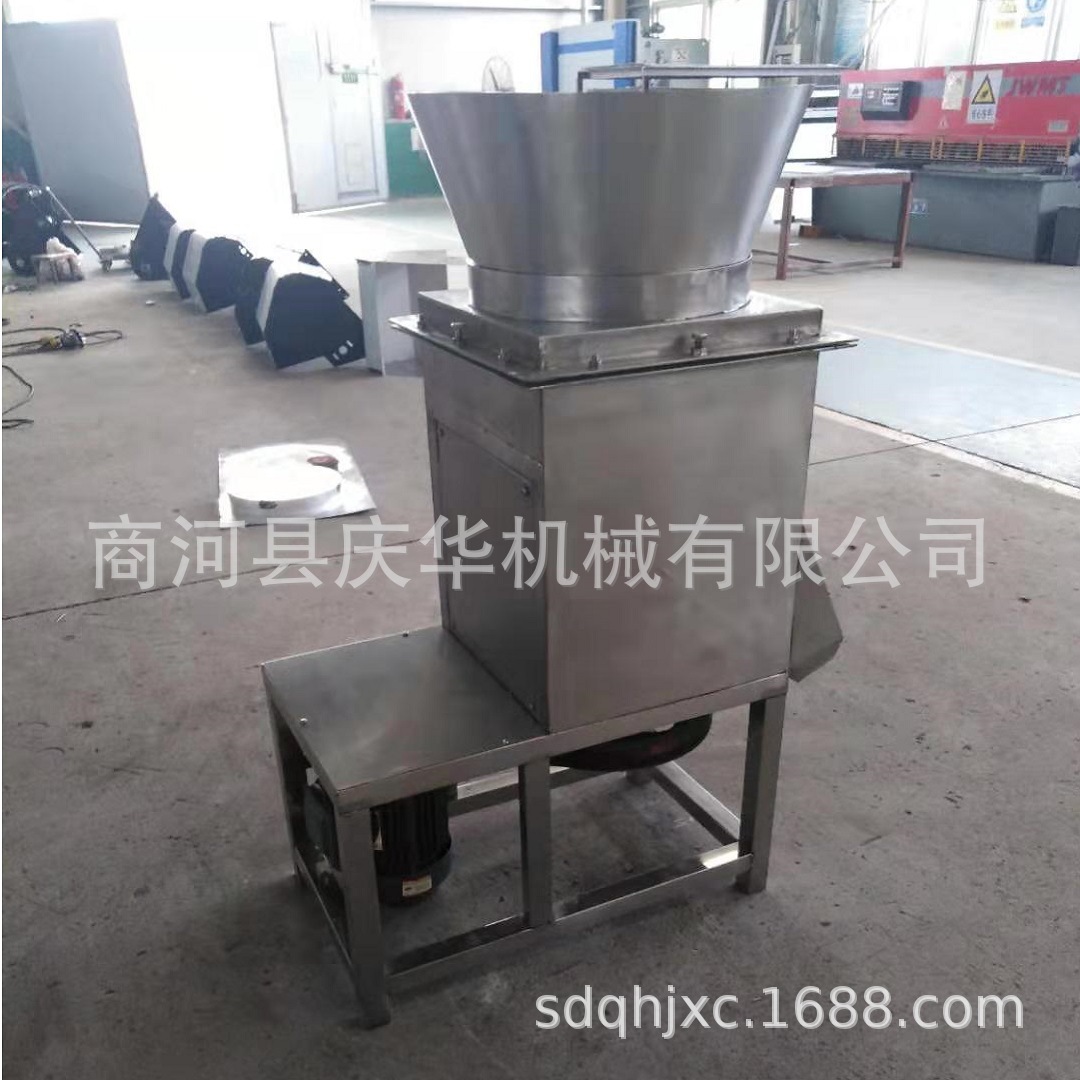 庆华不锈钢大蒜切片机   切蒜片机器   不锈钢大蒜切片机厂家