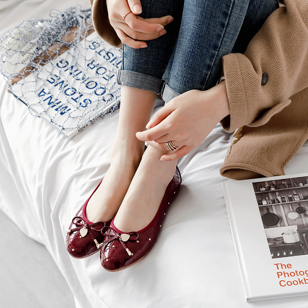 Casual shoes flat low-cut for pregnant