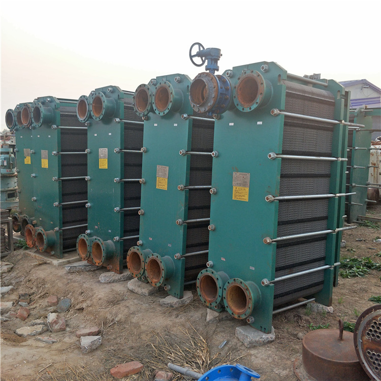 销售二手板式换热器 不锈钢冷凝器 二手 螺旋板换热器