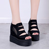 Summer sandals platform high heels, Korean style