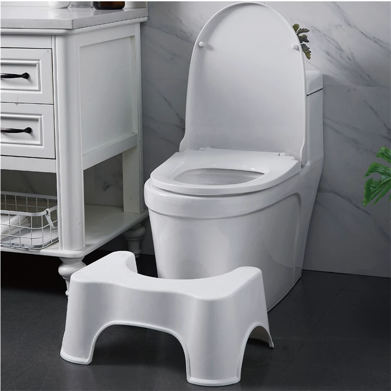 Plastic toilet, white warm footstool, wholesale