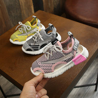 children Korean Edition motion Sandals 2019 summer new pattern girl Schoolboy ventilation CUHK Casual shoes