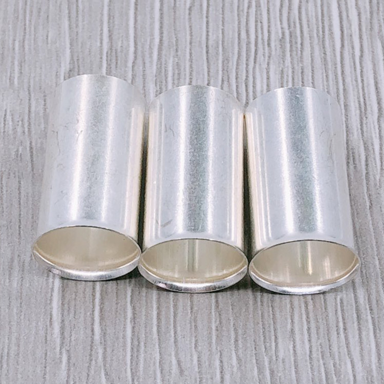 管形接线裸端子EN50-20管型冷压端头压50平方线铜管500只/包