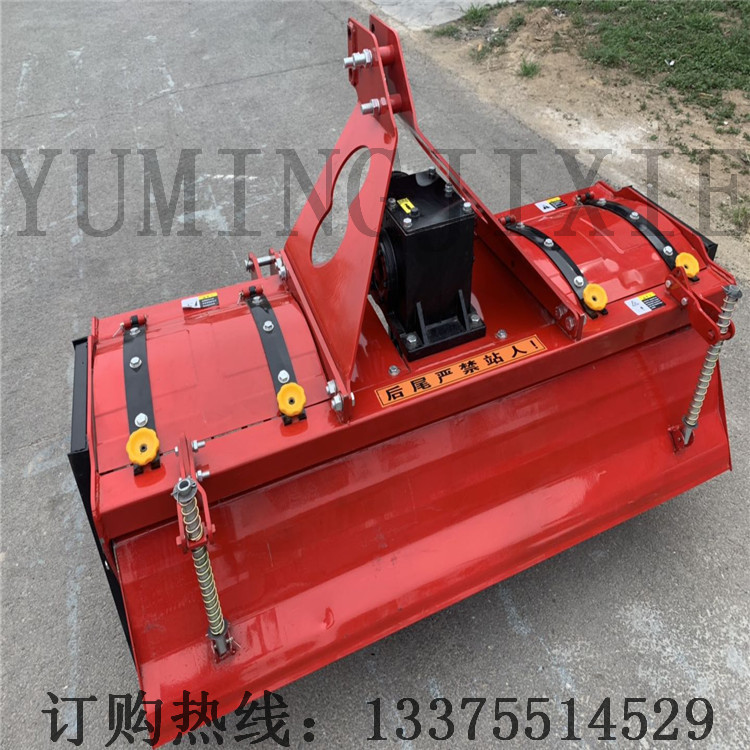 四轮车带旋耕机 厂家供应 2米旋耕耙 轴传动旋耕犁翻地耕整机