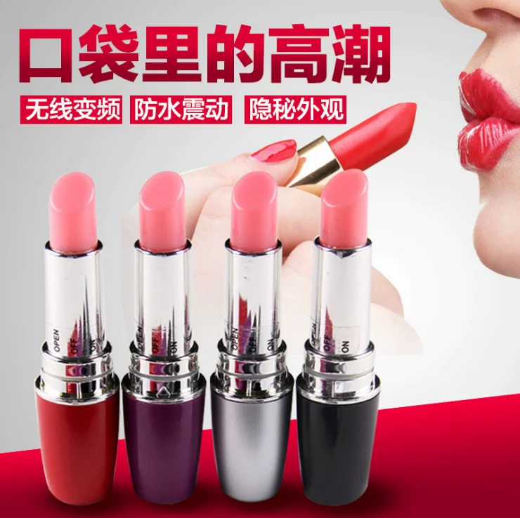 Lipstick Vibrator Compact Personal Massager, Discreet Vibration Design, 13.38 cm