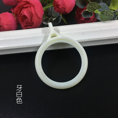 Curtain Rings and Hanging Rings Accessories and Accessories Plastic Hook Rings Curtain Buckle Roman Rod Rings Raw Materials Taiping Rings and Hanging Rings