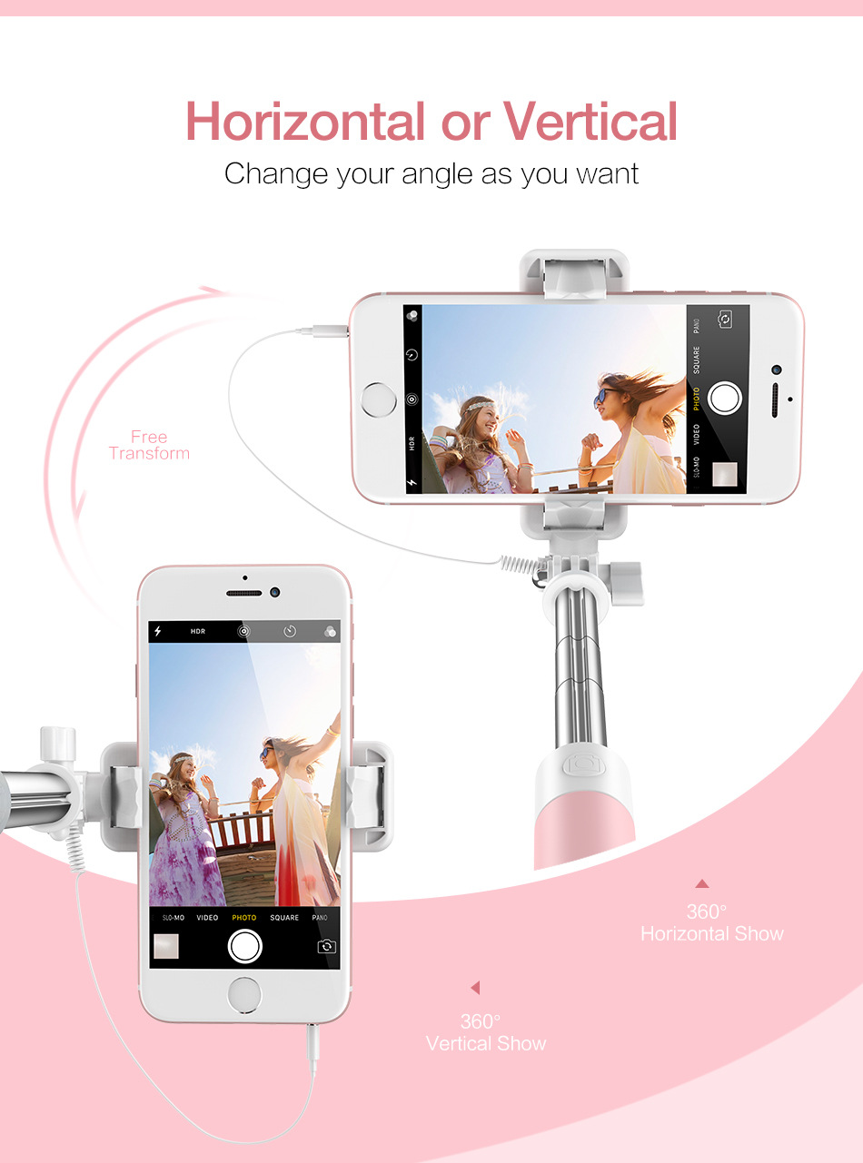 Bâton selfie en Avancée pliant en silicone - Ref 3387013 Image 12