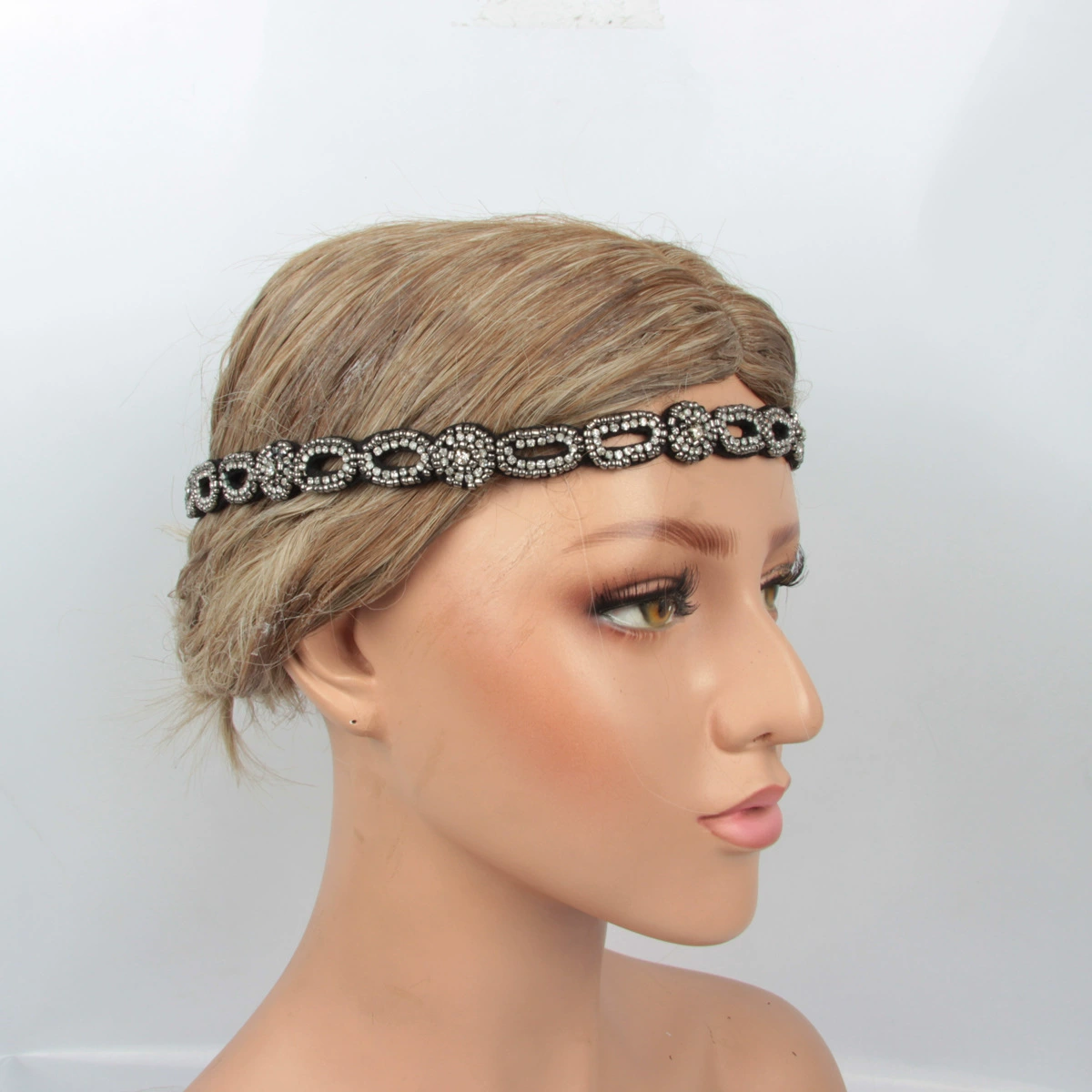 Европейский и американский стиль 1920-х Simple rope head with GatsBY outfit dance party banquet hair rope