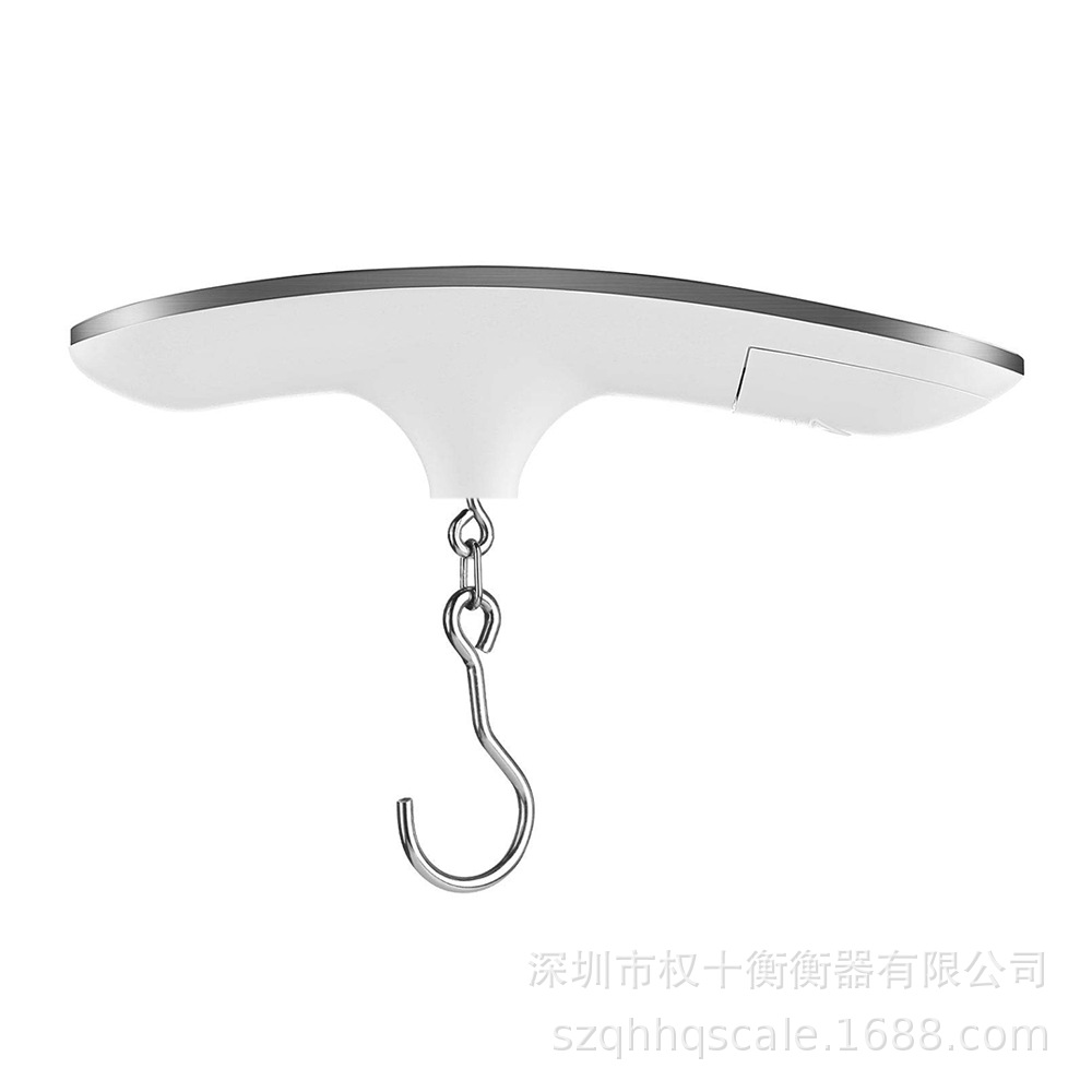 批发50kg不锈钢面壳手提秤行李秤一字型电子秤钓鱼秤峰值器测磅器