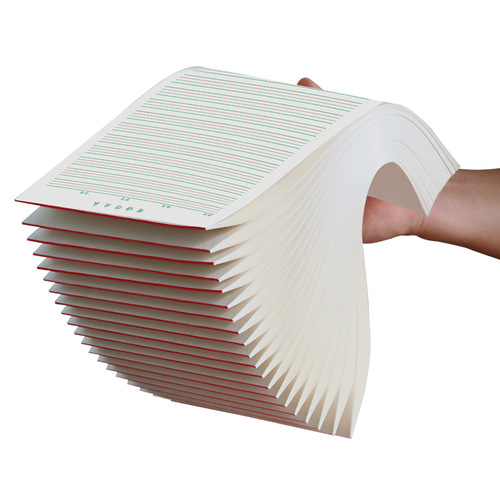 English exercise book four-line grid primary school English homework book 16k thickened draft paper thickened wholesale