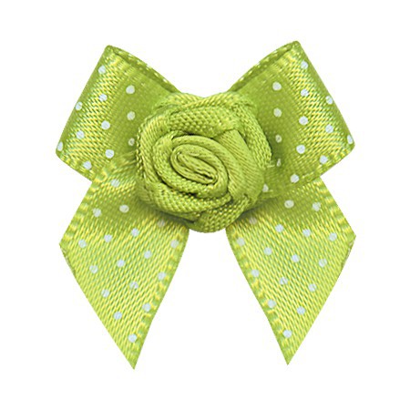 Yao Ming DIY accesorios de ropa interior accesorios para el cabello ropa interior caja de regalo decoración de flores rosa 3 puntos cinta arco