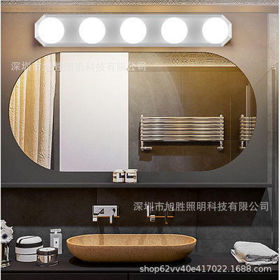 led Hollywood Make-up mirror bulb Shower Room Cosmetic mirror bulb Mirror bulb 5 Mirror Light USB
