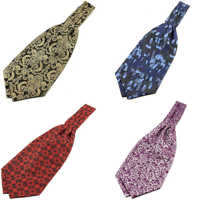 man Scarf Gentleman suit Retro necktie Jacquard weave England Large necktie shirt Collar Amazon Specifically for