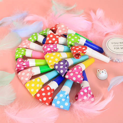 Candy-colored street stalls push scan code small gifts under 0.5 yuan small toys party children's day dragon whistle