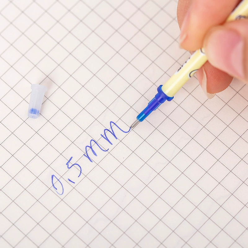 Высококачественная синяя erasable ручка-роллер для учащихся начальных классов, канцтовары, оптом