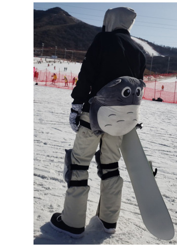 Cartoon animal ski protective gear ski hip protection knee pads for men and women parent-child children white bear little turtle ski protective gear