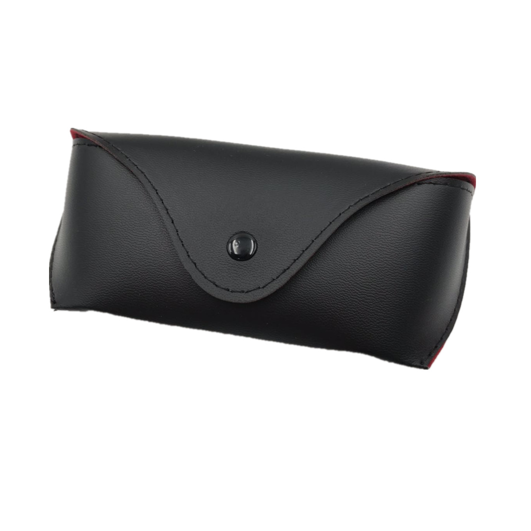 Estuche de cuero para gafas para hombres y mujeres, joyero de moda, estuche de almacenamiento coreano pequeño, fresco y aerodinámico