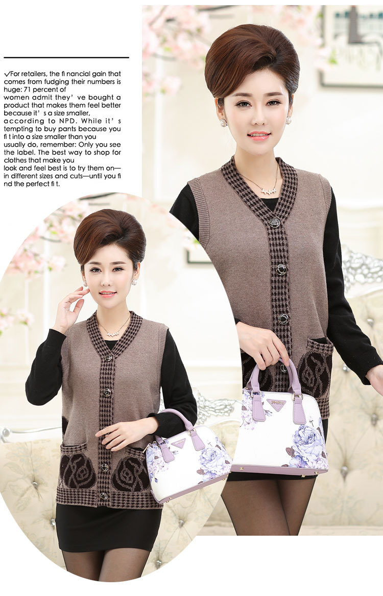 Gilet femme en Laine - Ref 3317338 Image 27