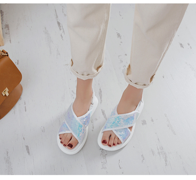 Chaussures été pour femme en Caoutchouc - Ref 3345486 Image 21