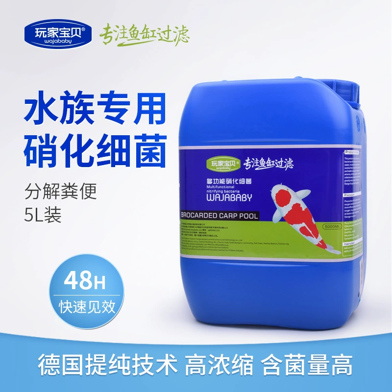 Аквариум нитрифицирующий очистка бактерий жидкое удобрение белое пятно стабильный Черная вода жизнеспособность формула кои пруд большая бутылка