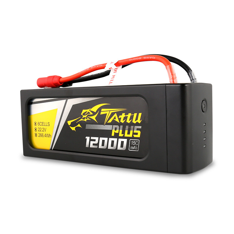 格氏 TATTU 12000mAh高容量植保测绘安防配件智能无人机锂电池