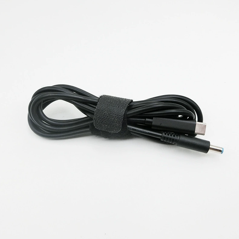 pd inducer line applicable to HP small round port Dell 4.5*3.0 to Type-C laptop