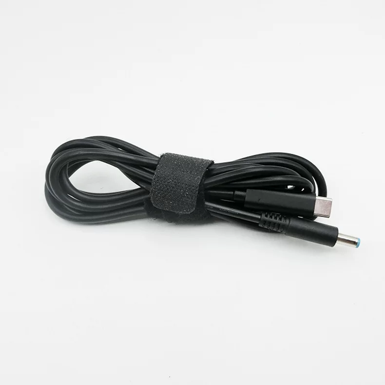 pd inducer line applicable to HP small round port Dell 4.5*3.0 to Type-C laptop