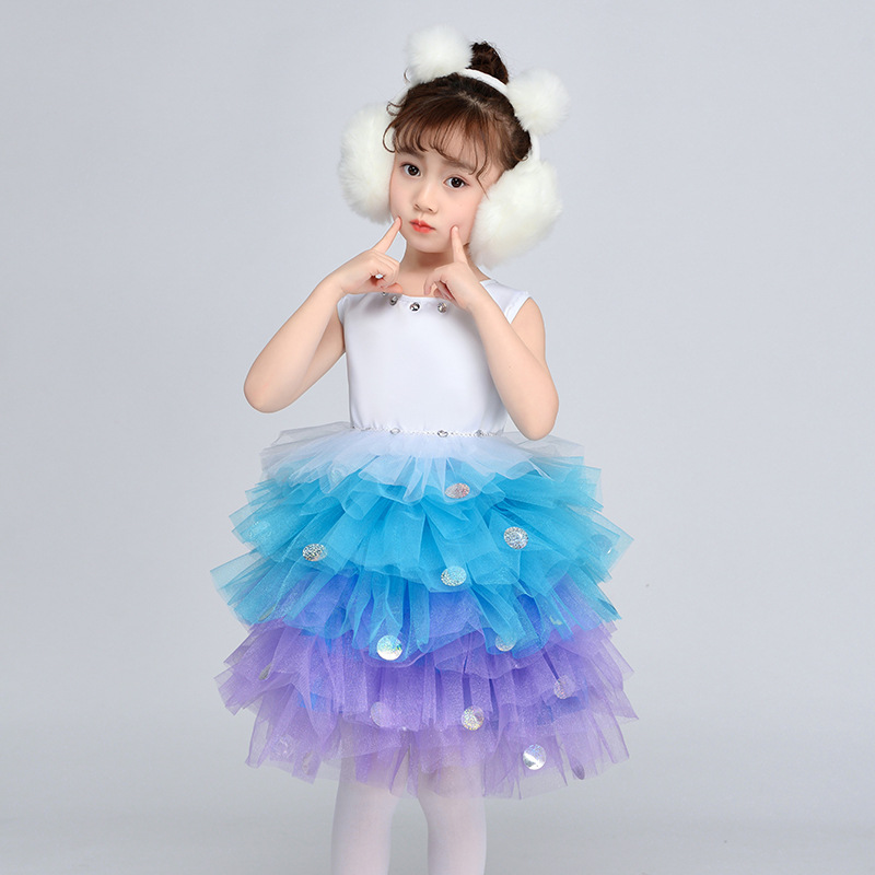 Snowman Shiny Spring Outfit Modern Dance...