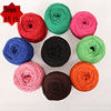 direct deal colour Cotton rope Hand knit diy Tag rope Nylon rope Fine linen