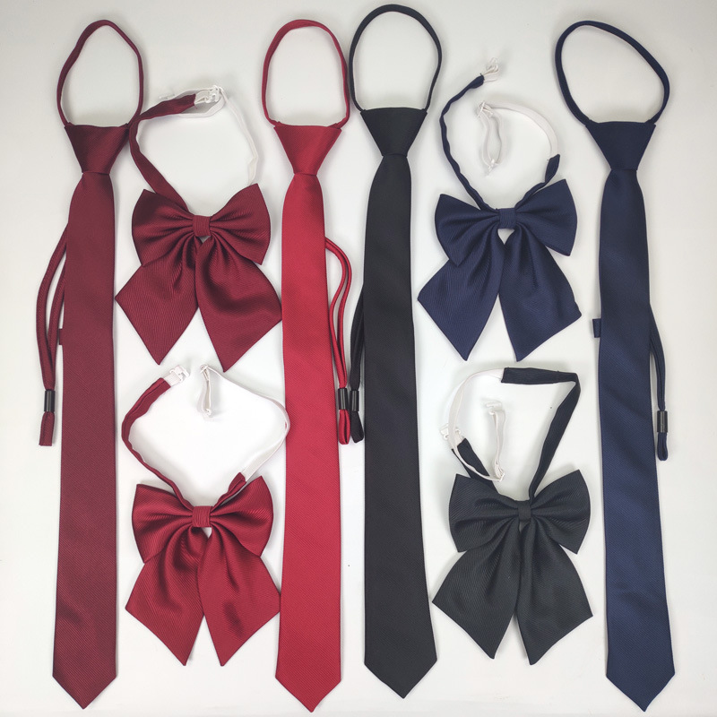 Spot factory out of fine twill buckle collar flower tie set navy blue wine red pointed corner strip collar flower adjustable Spot factory out of fine twill buckle collar flower tie set navy blue wine red pointed corner strip collar flower adjustable