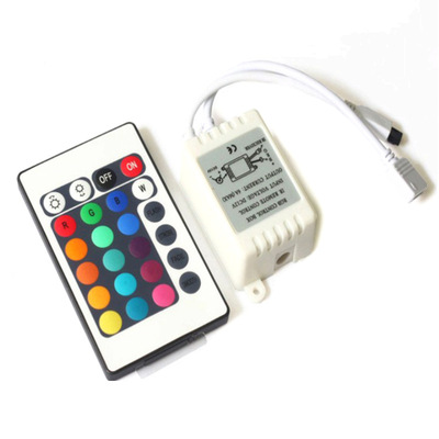 infra-red 24 Colorful controller LED Light strip RGB controller 12V6A72W LED Controllers