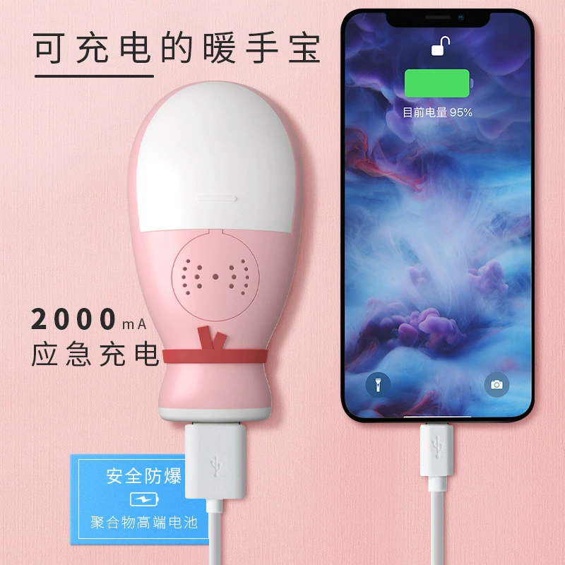 Wuhe Yizi весенняя грелка для рук USB-заряжаемая, мини-аромагрелка портативная зимняя, подарок