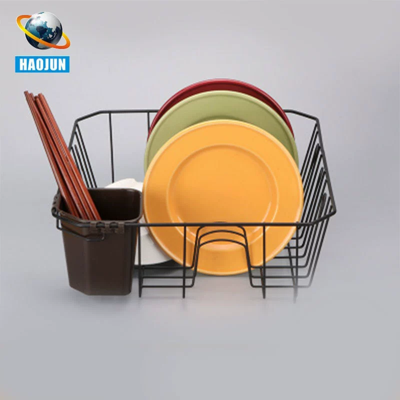 Factory direct sales simple iron mesh three-layer storage rack trapezoidal kitchen living room balcony multi-functional storage rack