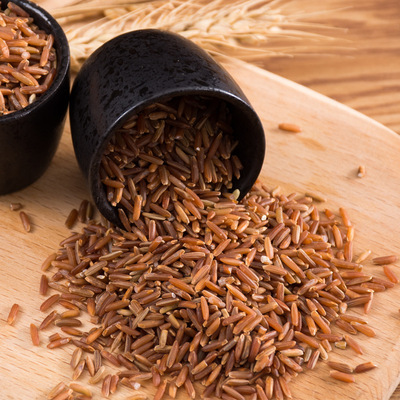 云南梯田红软米元江哈尼梯田红米红大米杂粮糙米粮食煮粥煮饭|ms