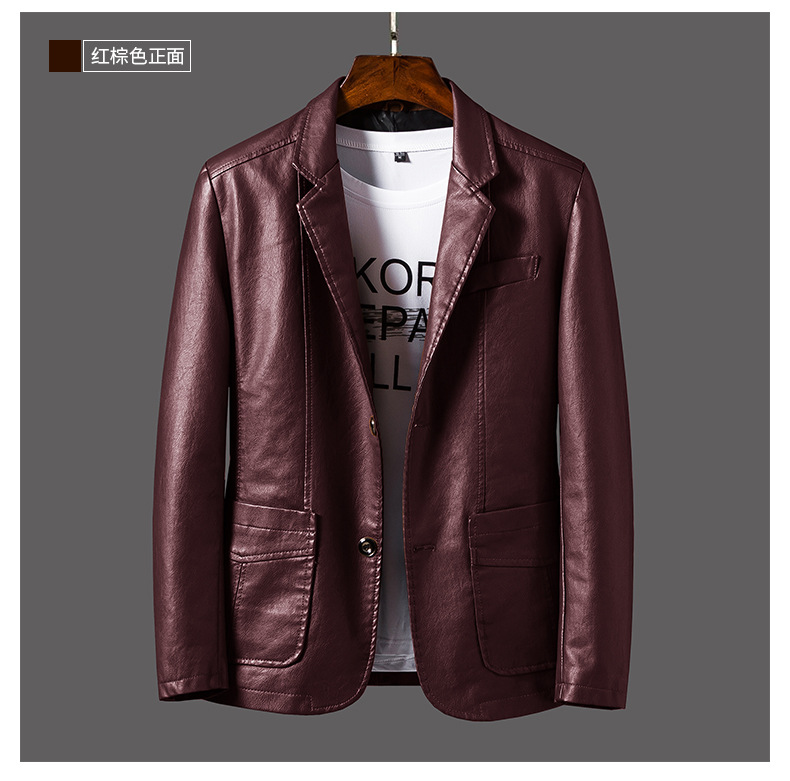 Veste en cuir homme - Ref 3443830 Image 13