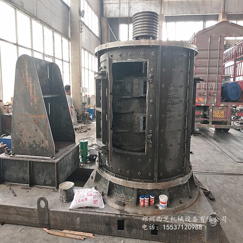 1500型立式复合粉碎设备石灰石数控复合破碎机 石英砂复合制砂机