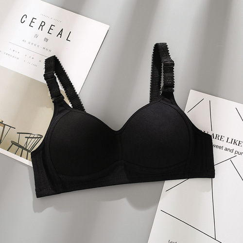 Factory Yakangrou 8909 Teenage Girl Underwear Primary School Development Period Push-up Thin Comfort Bra and Camisole Wholesale