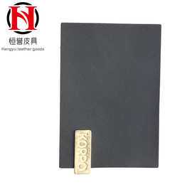 皮标厂真皮五金商标贴 箱包服饰皮牌 压印烫印皮革商标贴