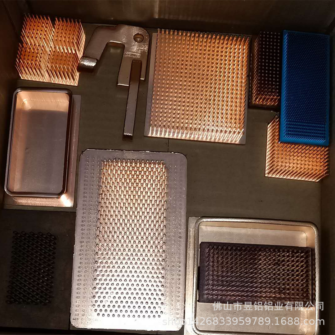 梳子散热器铝合金型材锻造散热器铝合金来图来样定做散热板铝合金