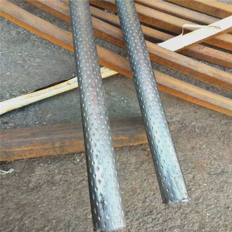 山东厂家直销菱形花纹管 健身器材用花纹扶手管 公交扶手用管