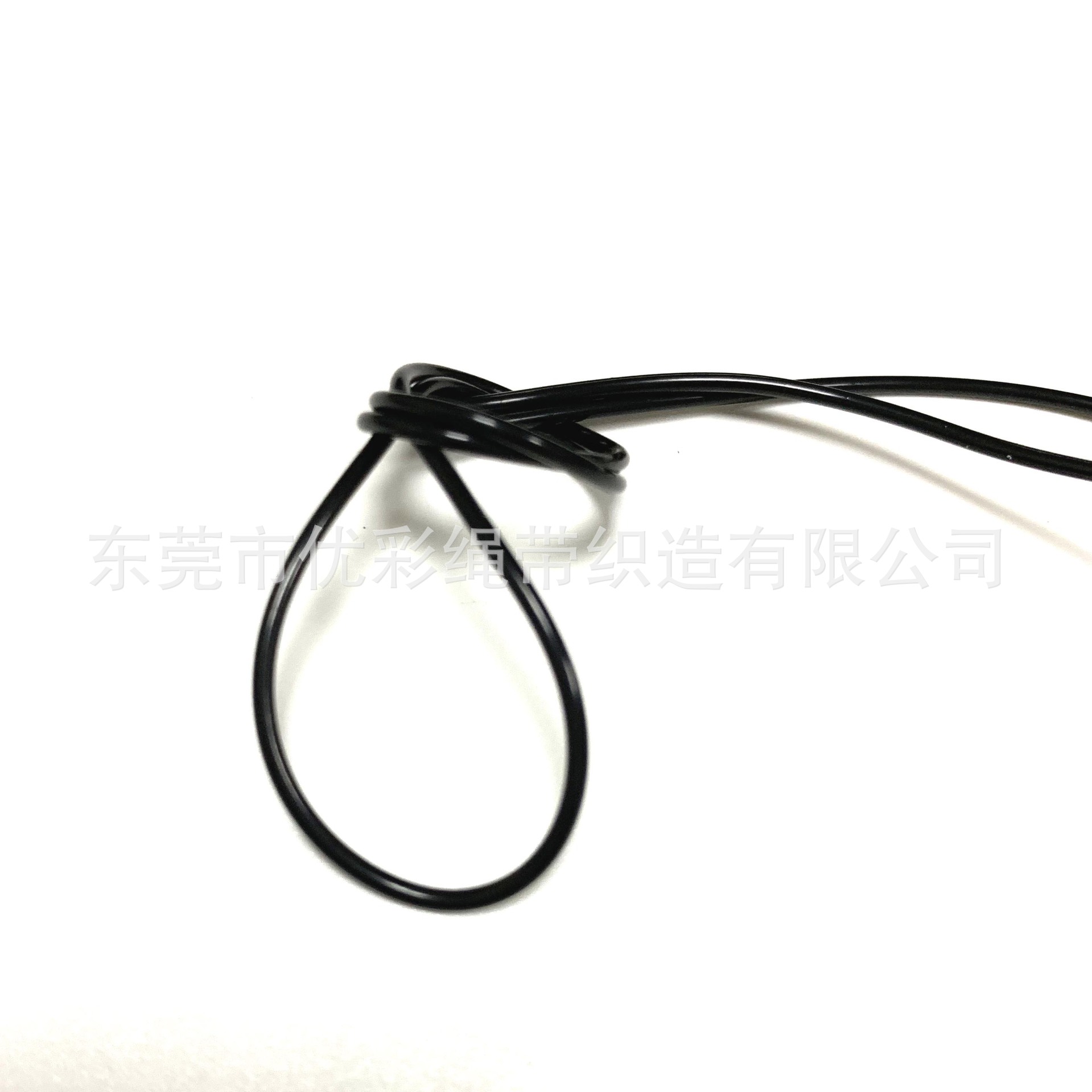 Order color/Black matte/Bright glue thread Tag Plastic rope wholesale pvc Transparent lines Sure Segment Tie