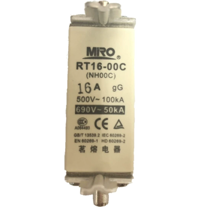 Предохранитель ножевой квадратный трубчатый MRO Mingmeng NH00C RT16-00C RS30C 690 В 4A~125A