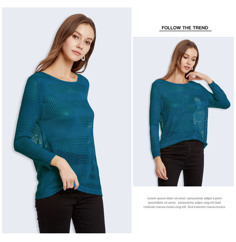  fashion sexy hollow pullover sweater  NSYH22096