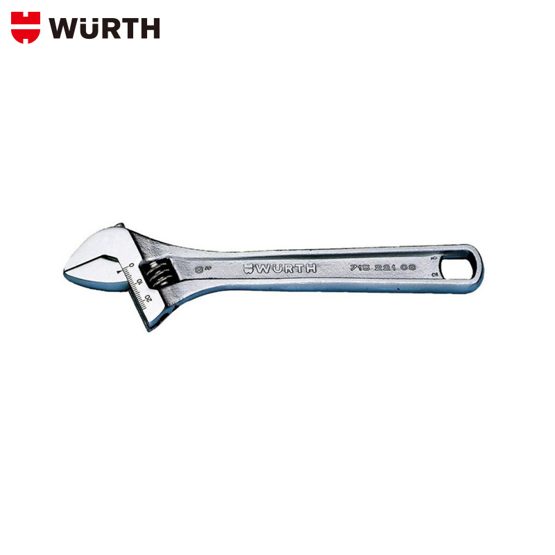 wurth/伍尔特五金工具活动扳手 维修工具五金活扳手 可调开口
