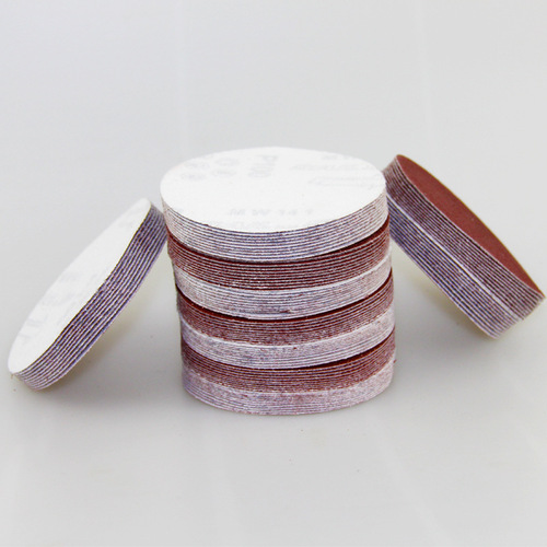5-inch diameter 125-grit sanding discs with flocking, adhesive-backed circular sanding discs, 40 grit-1000 grit